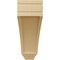 Ekena Millwork 5"W x 7 3/4"D x 14"H Large San Juan Wood Corbel, Alder CORW05X07X14SJAL - alternate 4